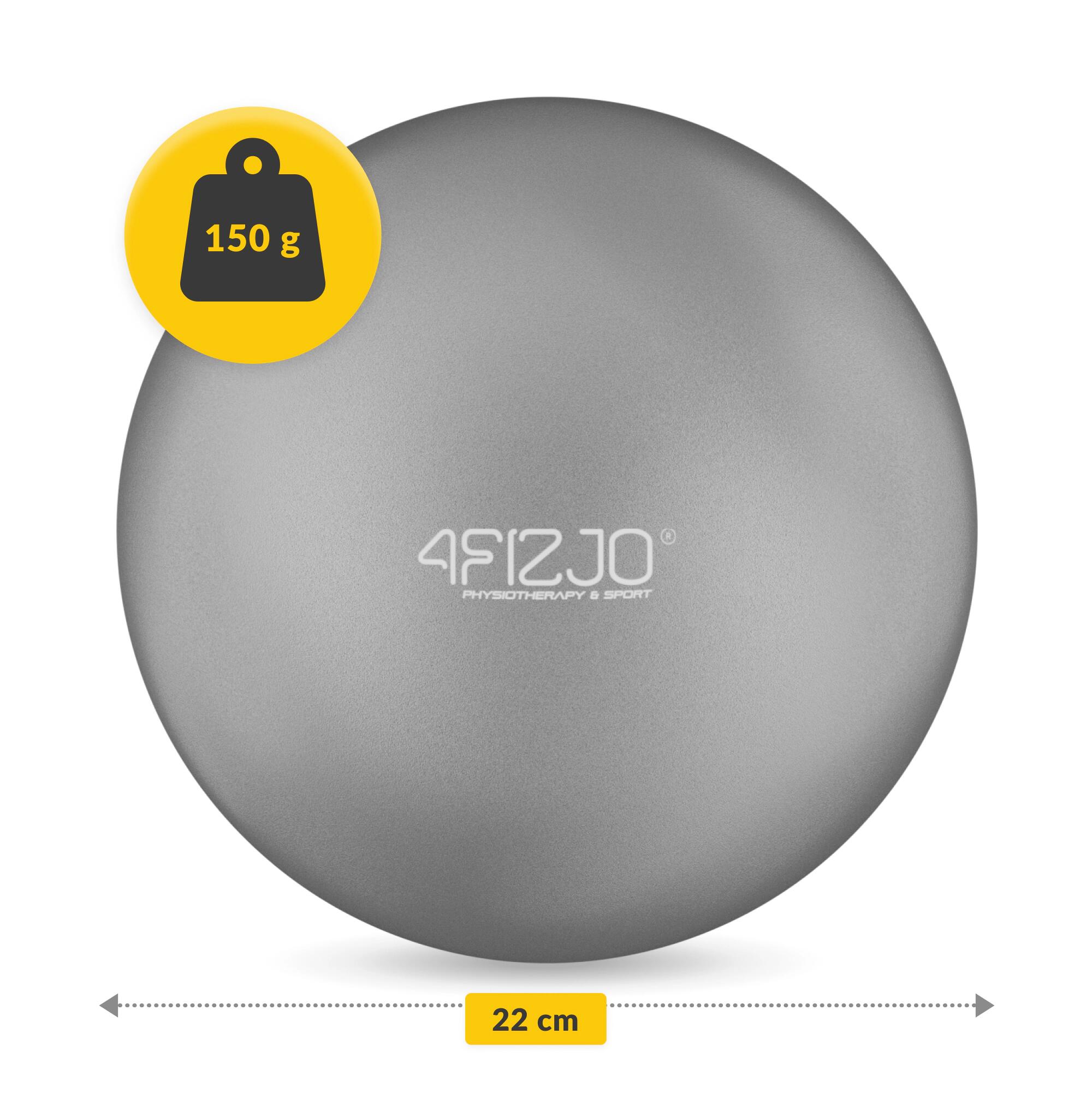 Kleiner Pilates Rehabilitationsball für Übungen 4FIZJO 22 cm 5/6