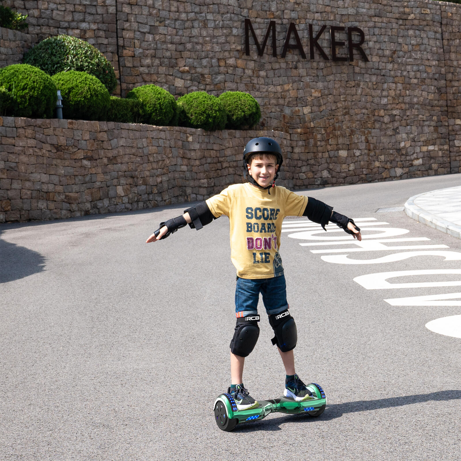 Hoverboard 6,5 Pollici con Bluetooth e Luci LED RCB-WJ1 7/8