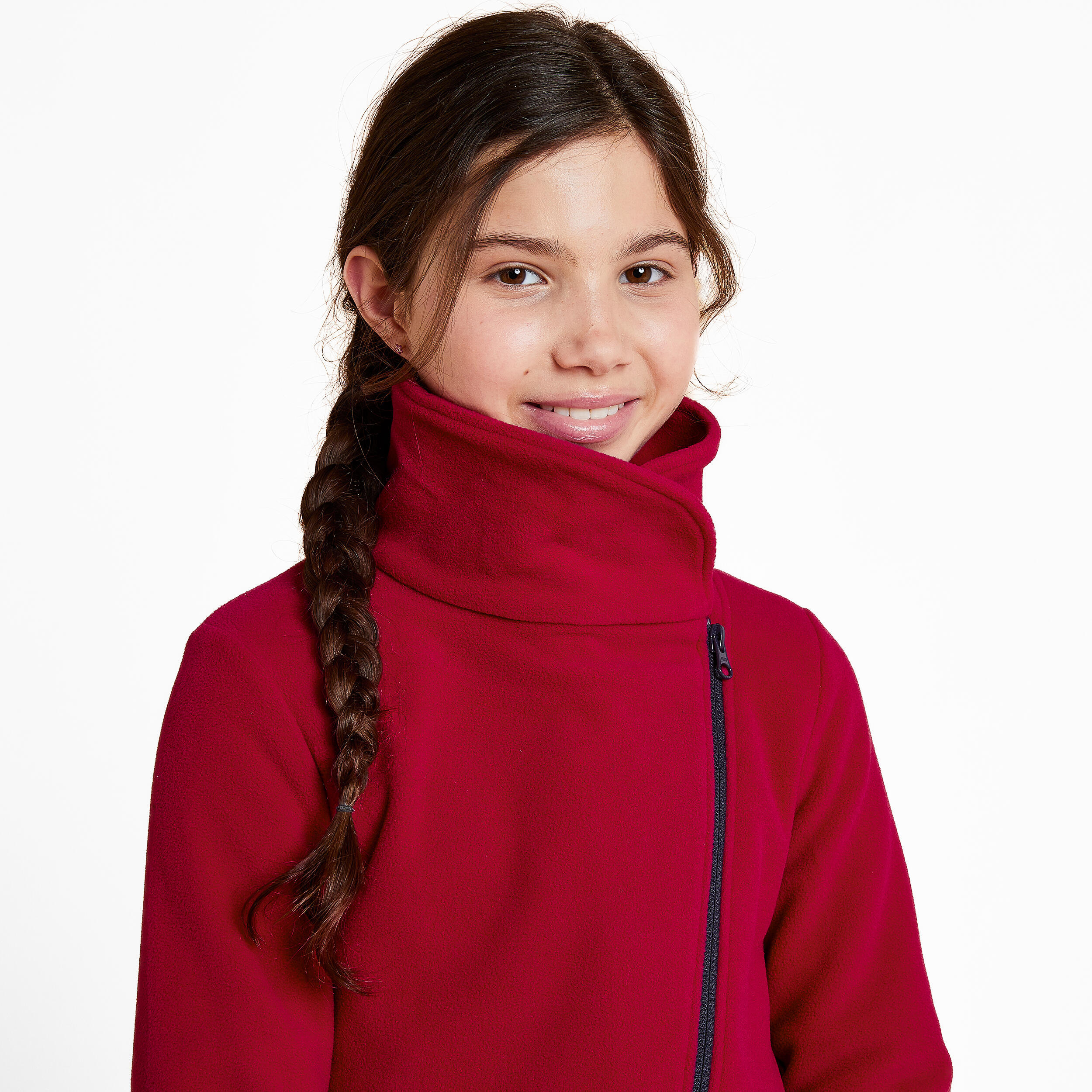 Gebraucht - Fleecejacke 100 Kinder pink - NEUWERTIG 3/5