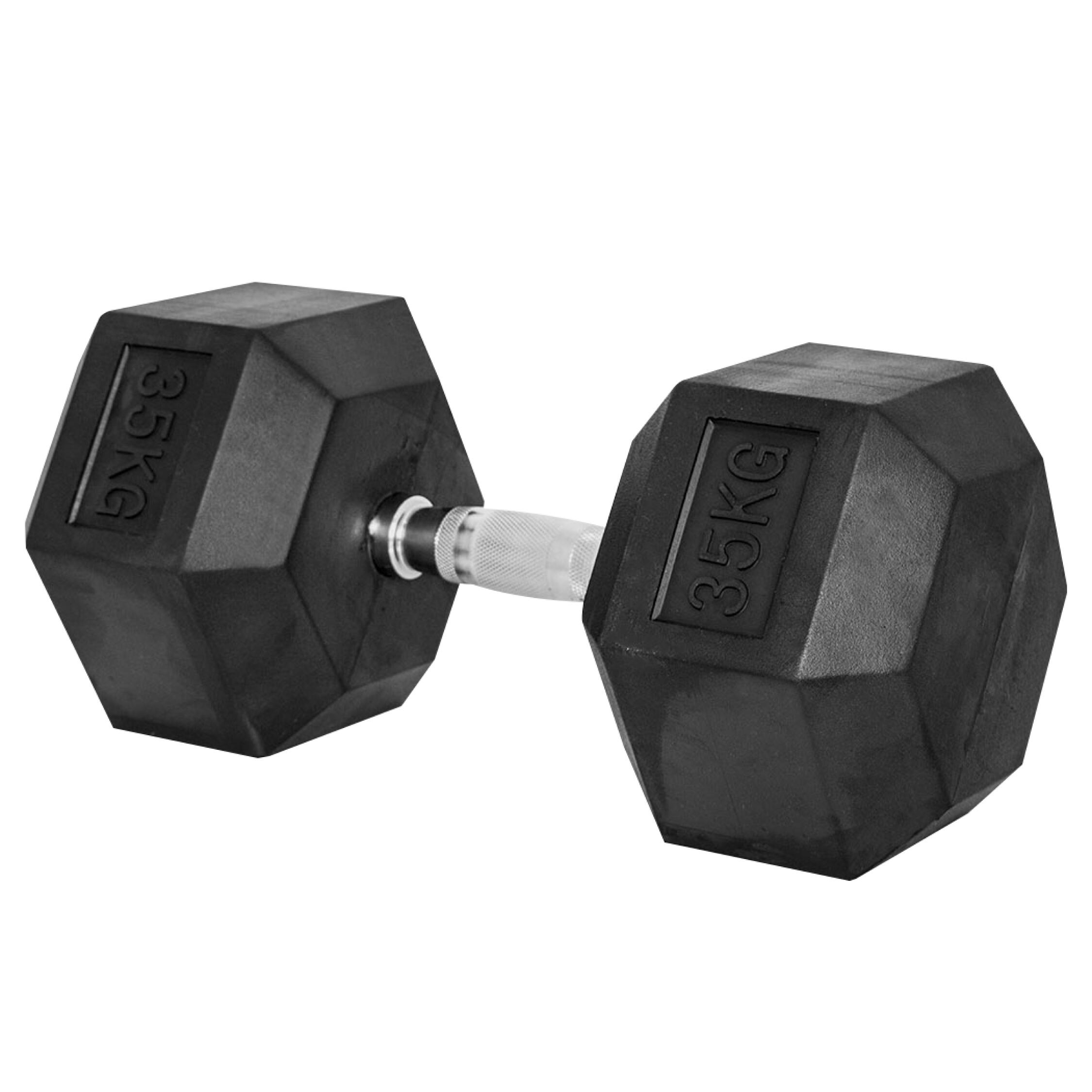 Hex Dumbbell 35KG x 1 - IRONTEC