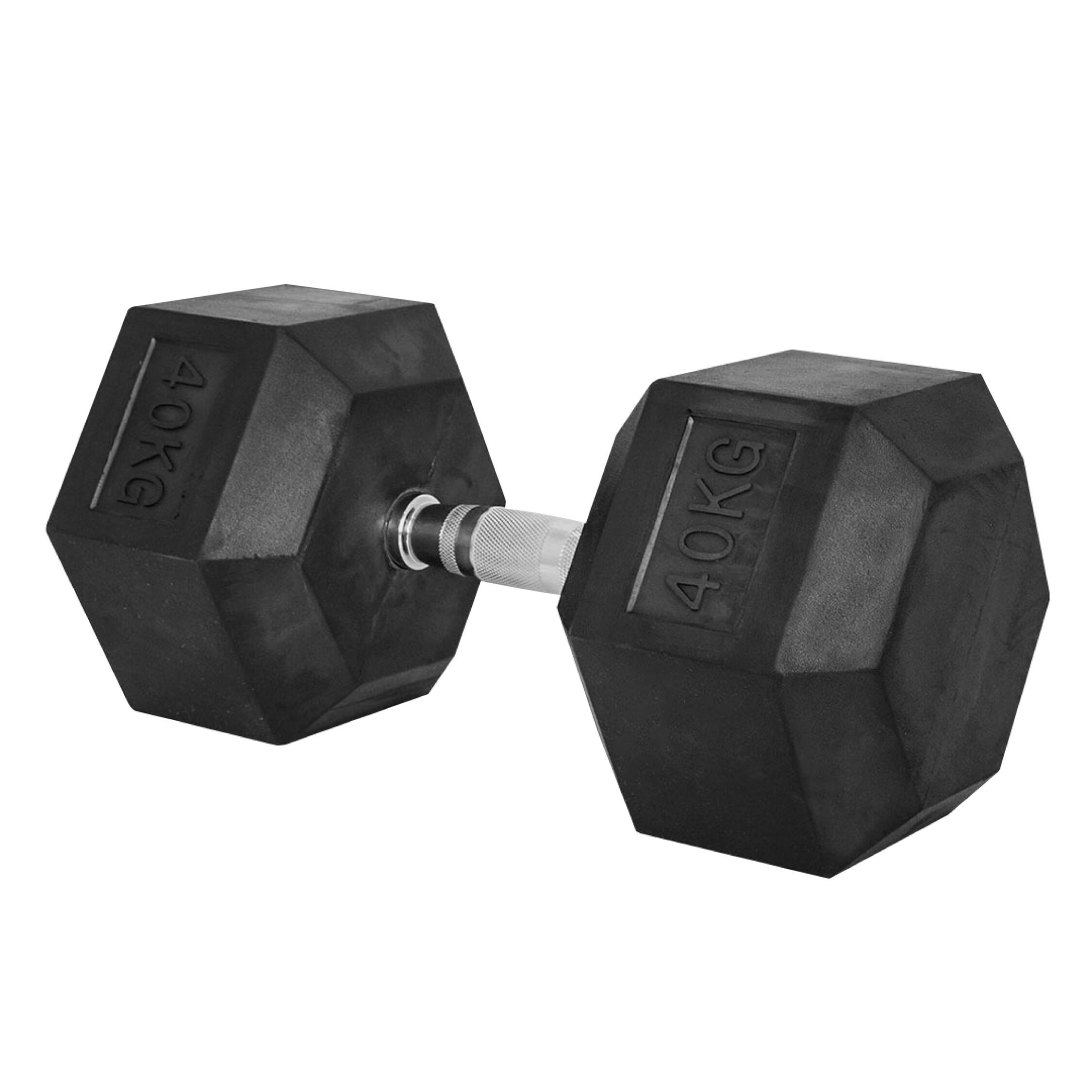 Hex Dumbbell 40KG x 1 - IRONTEC