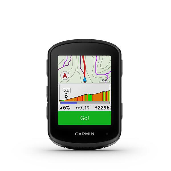Garmin Edge 540 Bundle, Compact GPS Cycling Computer with HRM Belt