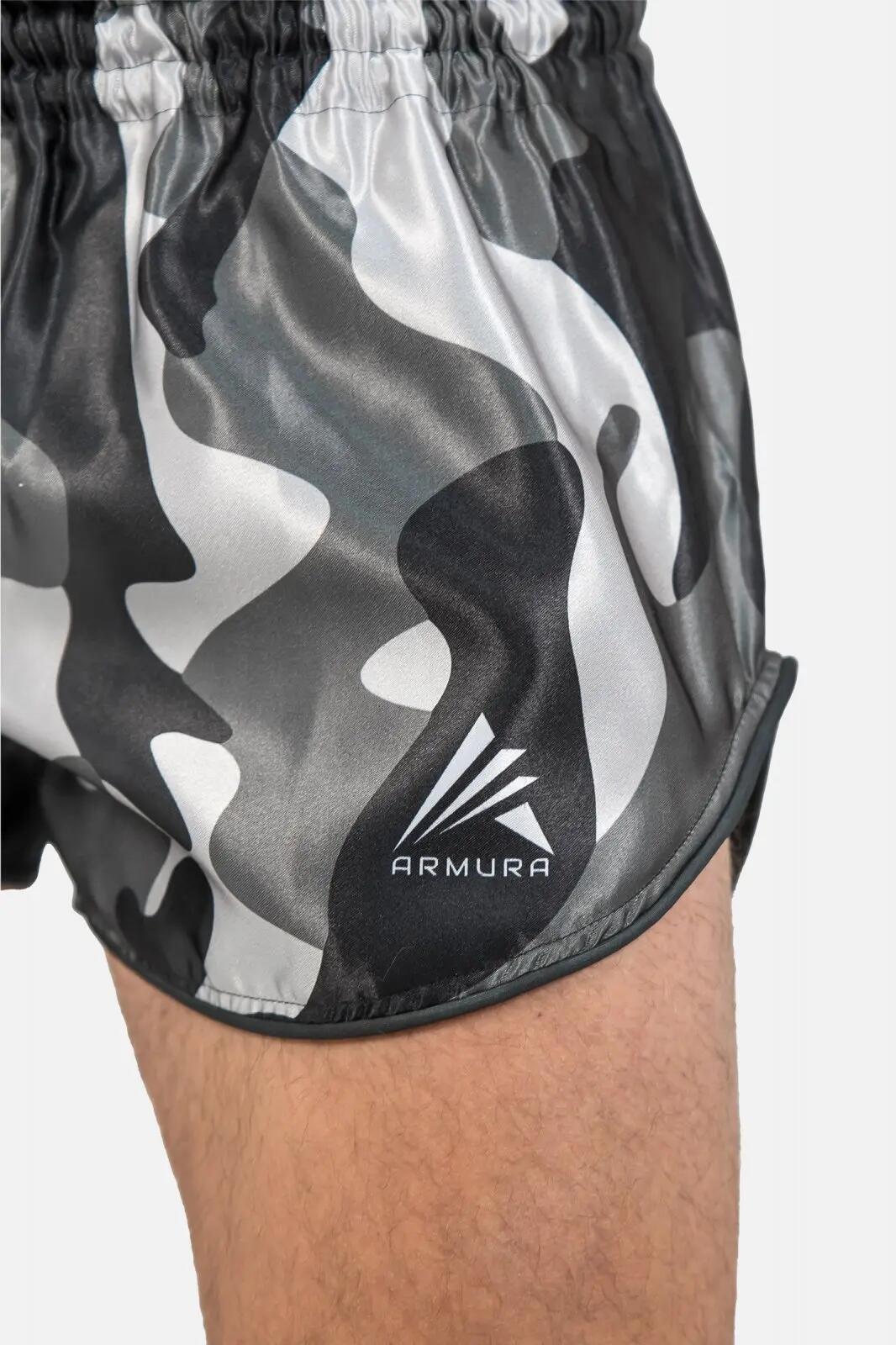 Short kickboxing ARMURA Camo Black 2/4