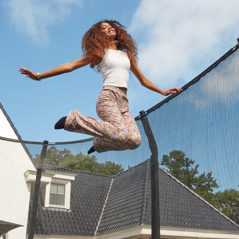 Trampoline - First Class - 427 x 244 cm - Rectangulaire Noir