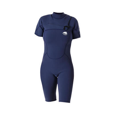 F2 Neopren Anzug Pro Surf Women Shorty Kurz L 3/2mm Blau 2024/2025