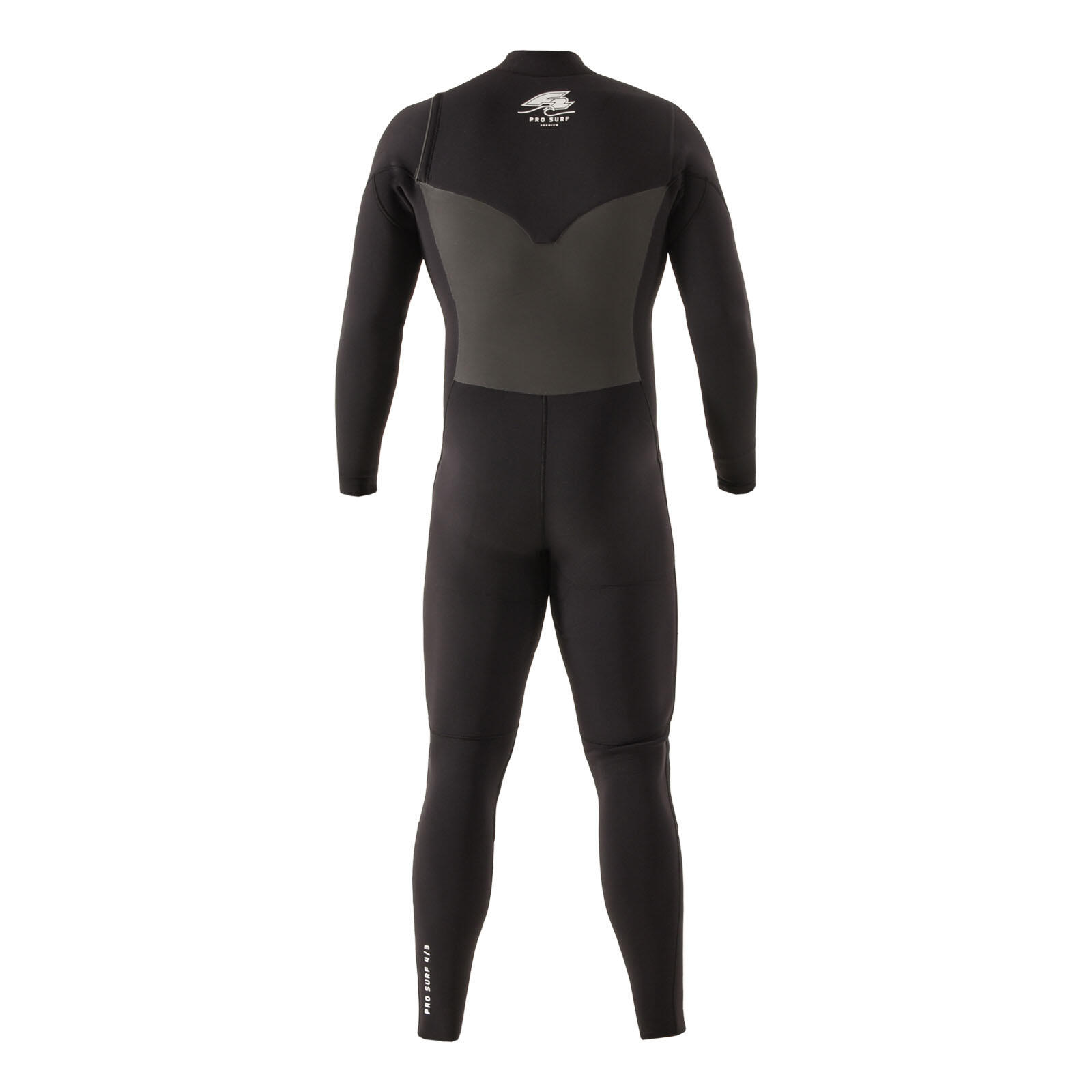 Traje de neopreno F2 Pro Surf Men Full Suit Largo 4/3mm XL Negro 2024/2025 2/2