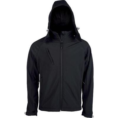 Jas kariban softshell à capuche amovible