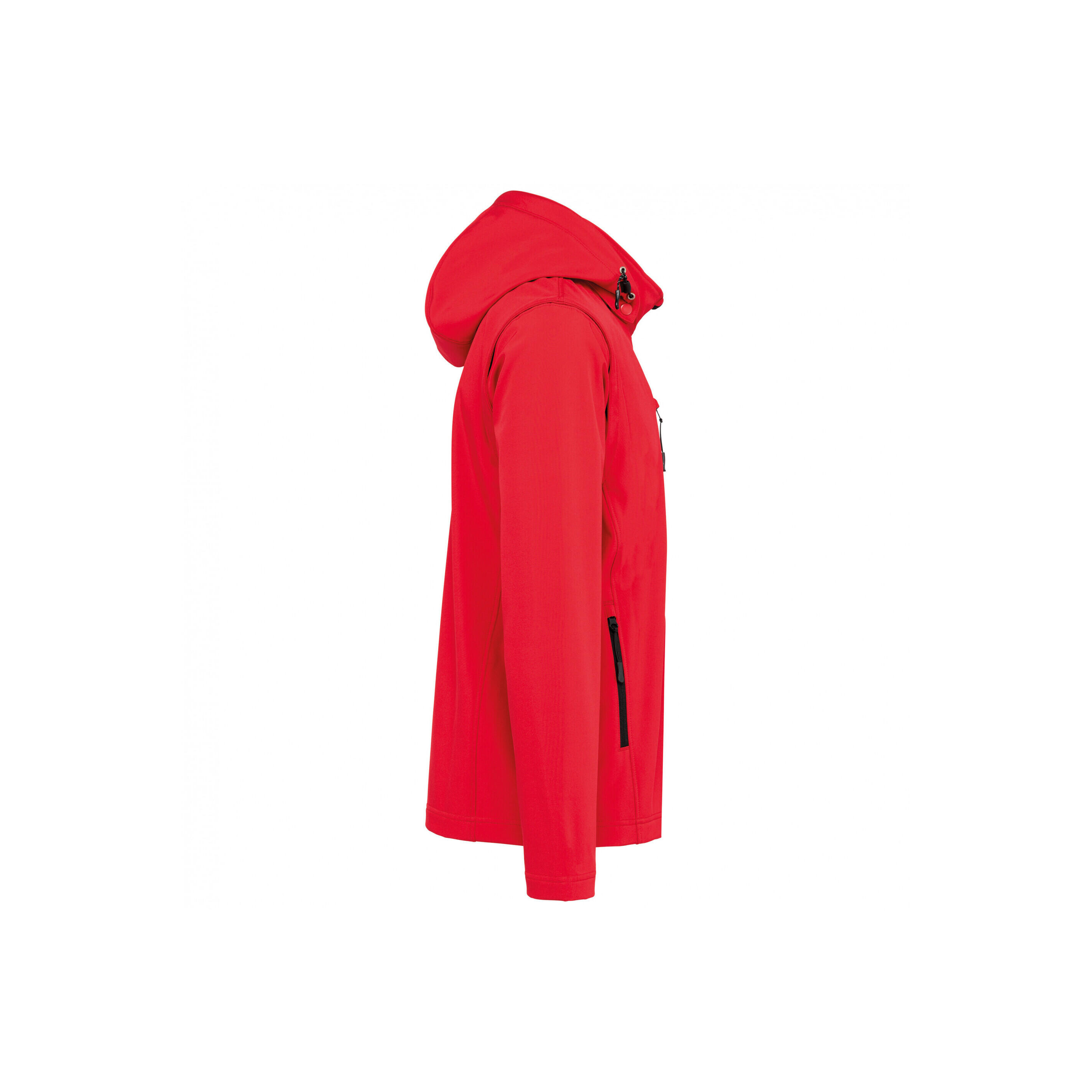 Casaco de 3 camadas com capuz e mangas destacáveis Kariban Softshell 3/3