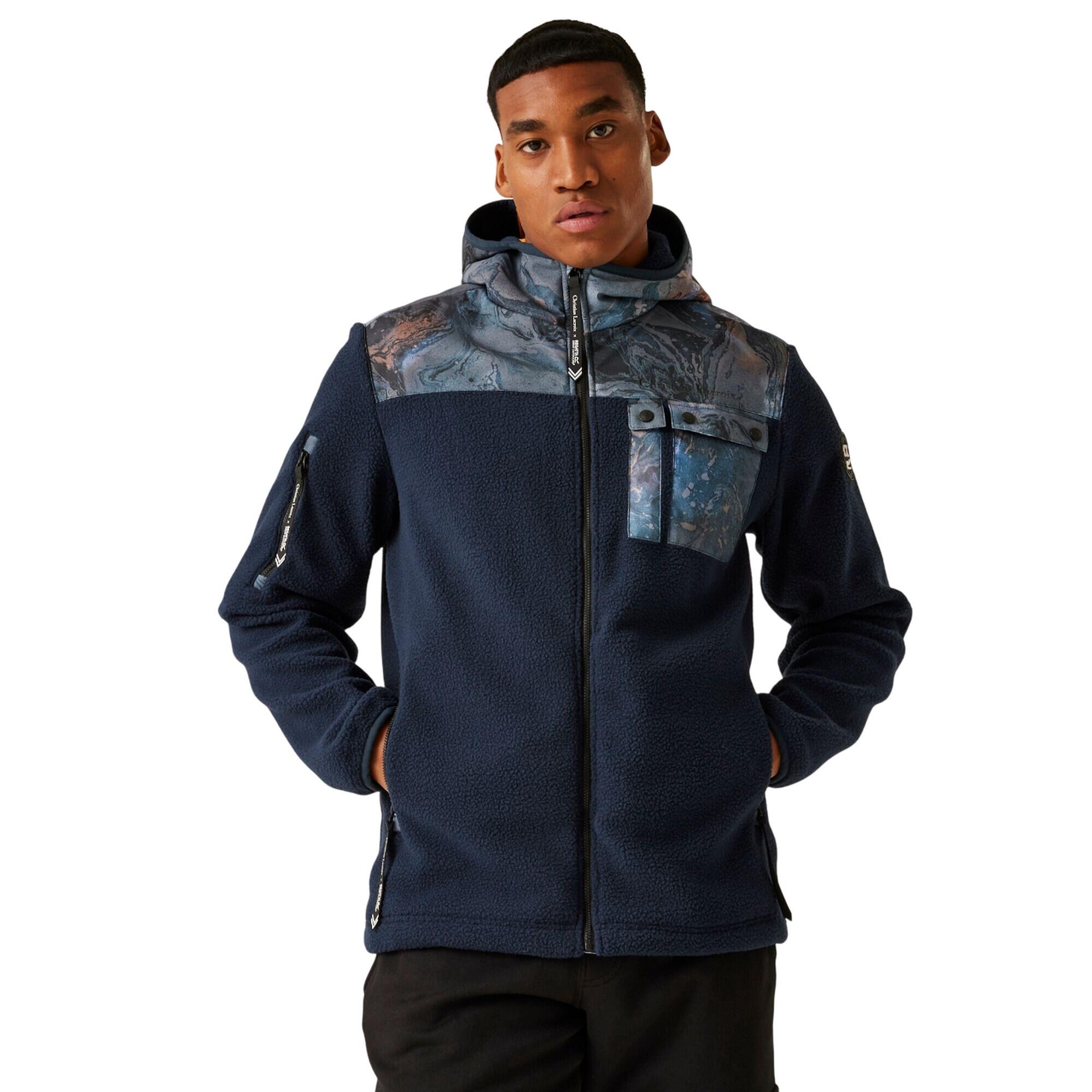 "Christian Lacroix Valensoles" Fleecejacke für Herren Marineblau 4/5