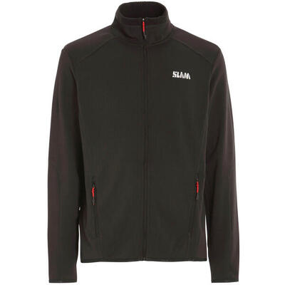 Slam act grid fleece sweatshirt volwassenen