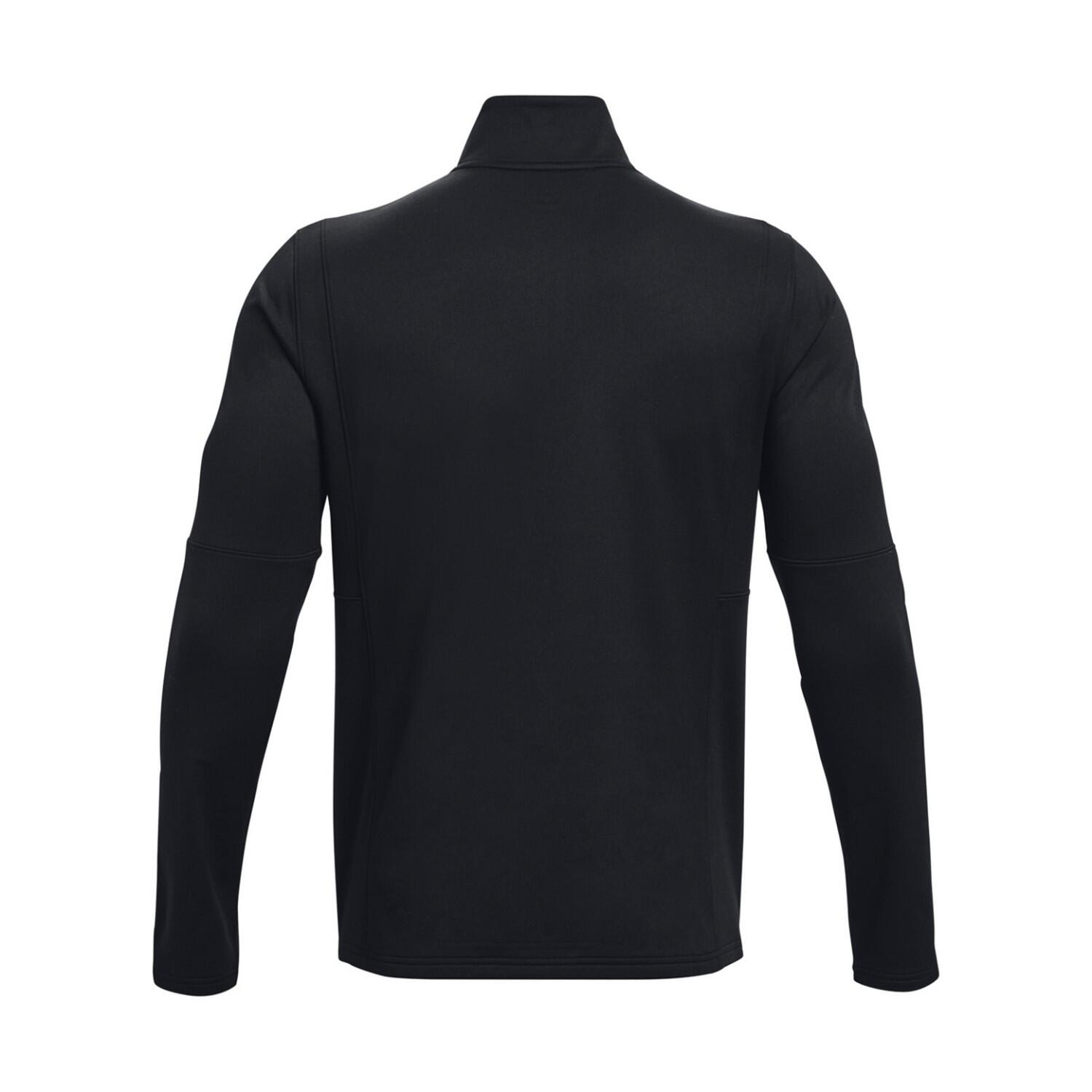 "UA Challenger" Midlayer mit kurzem Reißverschluss für Herren Schwarz 2/3