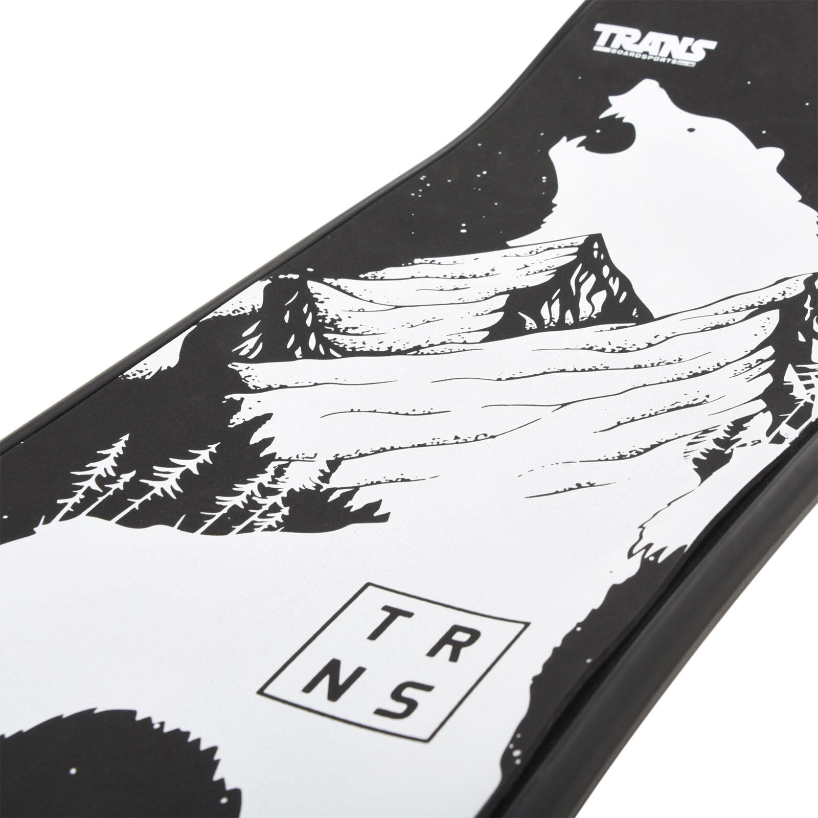 Trans  Snowboard Snowdeck Schnee Skateboard 80cm Schwarz 2024/25 2/4