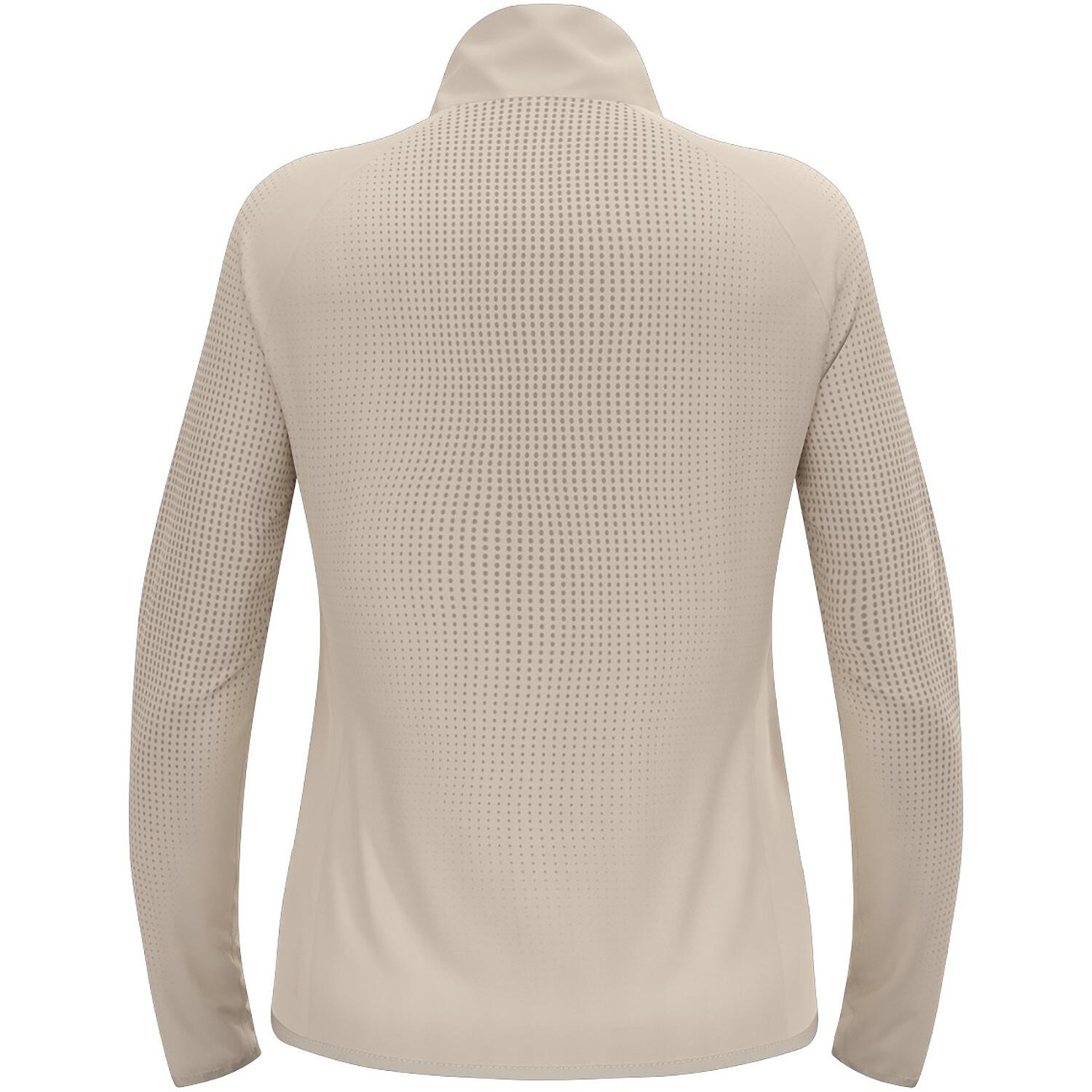 Veste Running Hybride Odlo Zeroweight Warm 2.0 Beige Femme 3/4