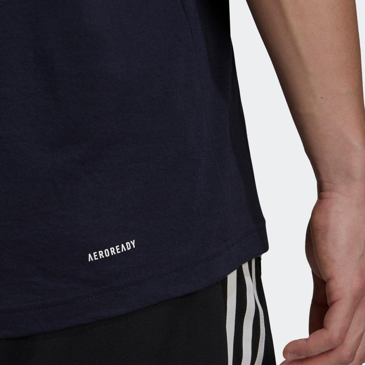 Mens AEROREADY Designed 2 Move Logo T-Shirt 2/3