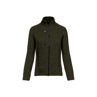 Giacca da donna con zip screziata Kariban