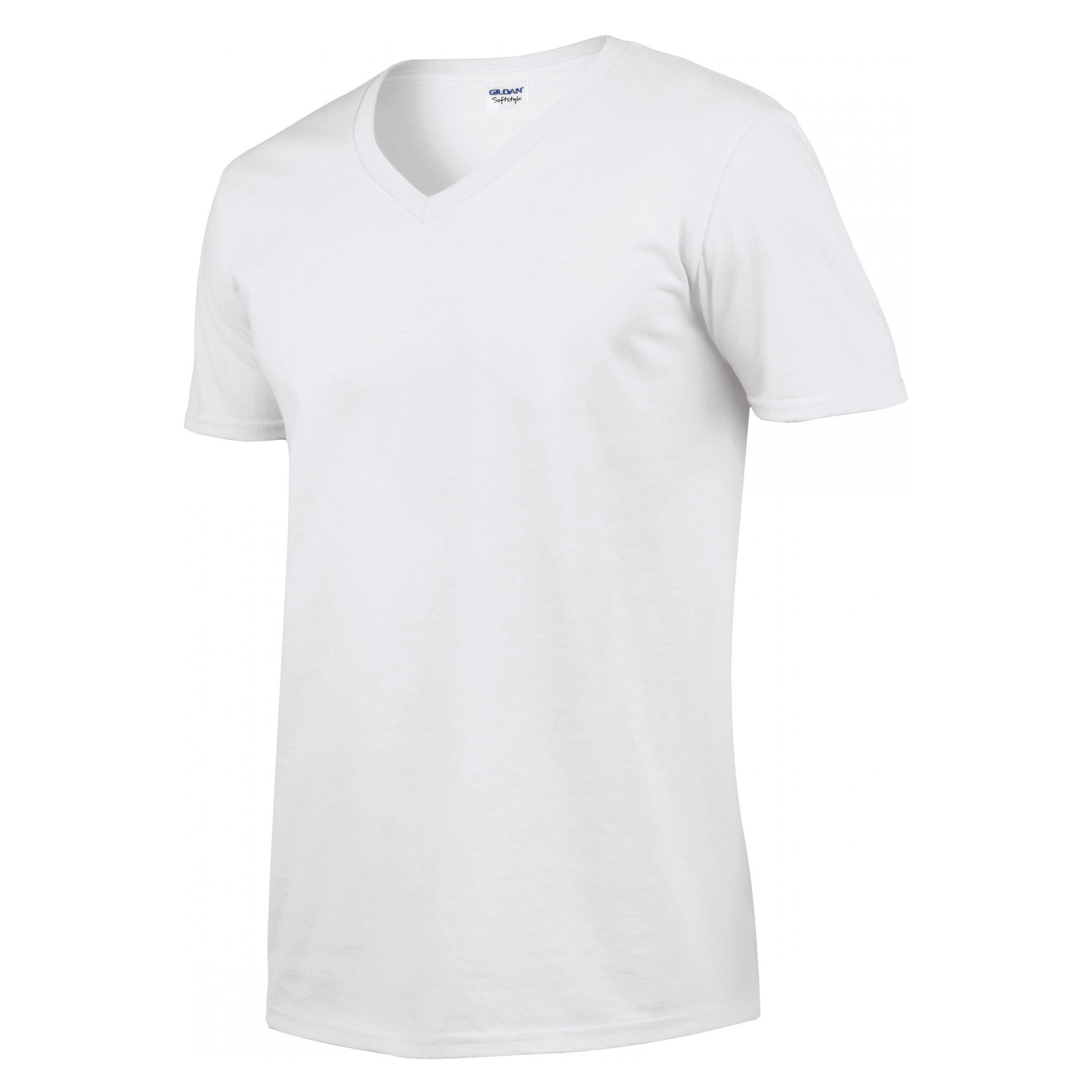 T-Shirt mit V-Ausschnitt Gildan Softstyle 2/3