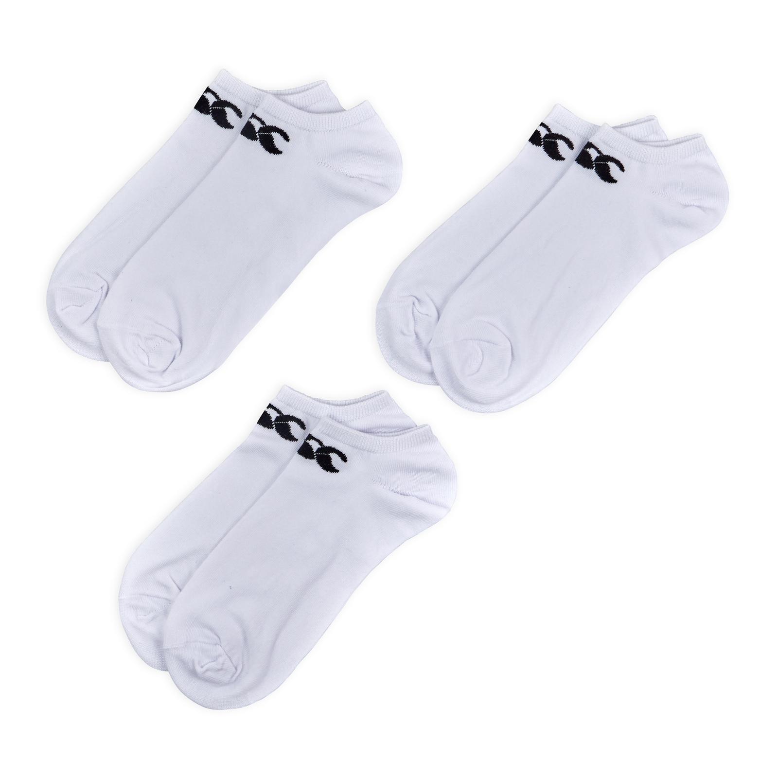 CANTERBURY Unisex Adult Trainer Socks (Pack of 3) (White)