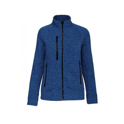Veste zippée chinée femme Kariban