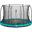 Trampoline - Sol Comfort Edition - 366 cm - Rond Vert