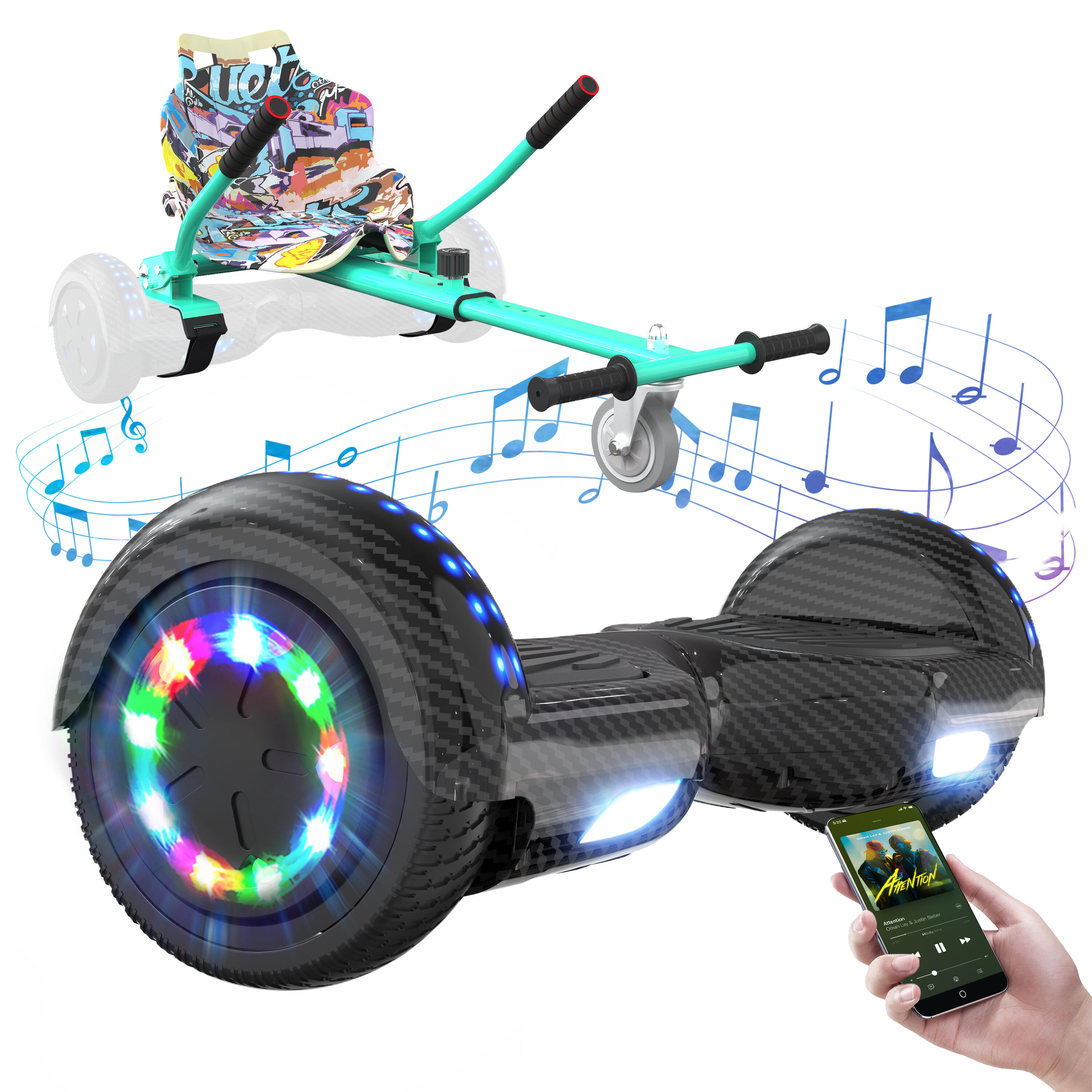 RCB Hoverboard und Hoverkart Gyropod 6,5 Zoll RCB-WJ1