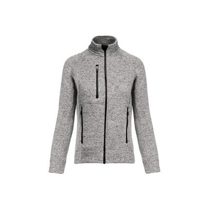 Veste zippée chinée femme Kariban