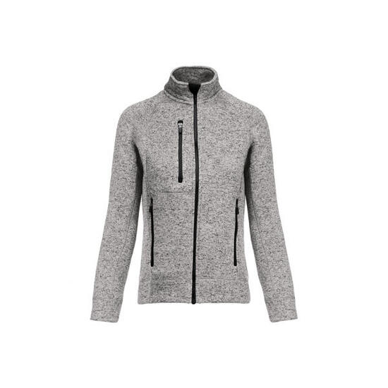 Veste zippée chinée femme Kariban