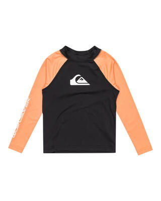 Langärmliges Surf-T-Shirt mit UPF 50 EVERYDAY Blau Junge