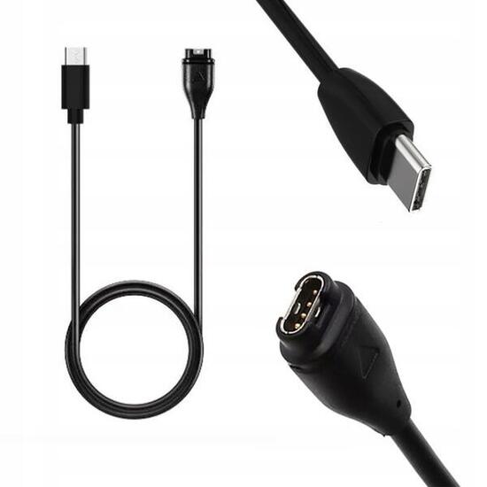 Caricatore magnetico Hurtel per smartwatch Garmin con USB-C