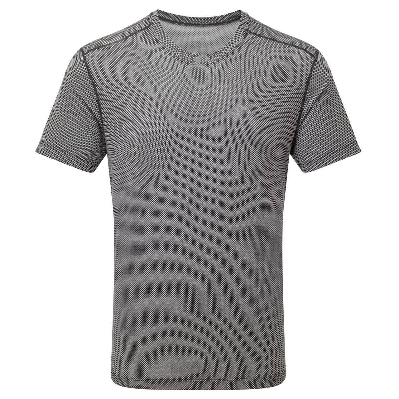 Mens Golden Hour Matrix Technical TShirt (Black) 1/2