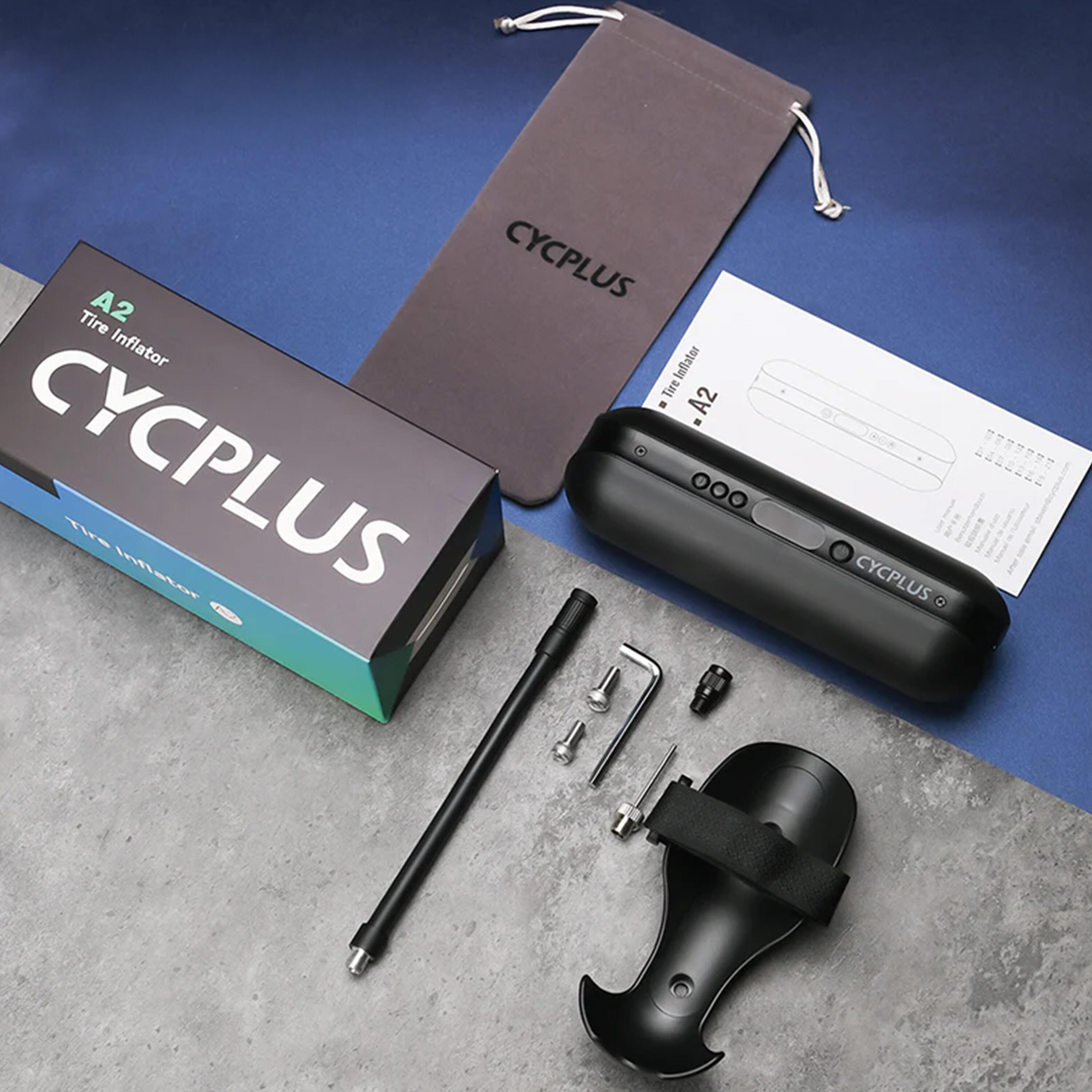 Mini-compresseur électrique vélo CYCPLUS A2 PLUS Pro 2/6
