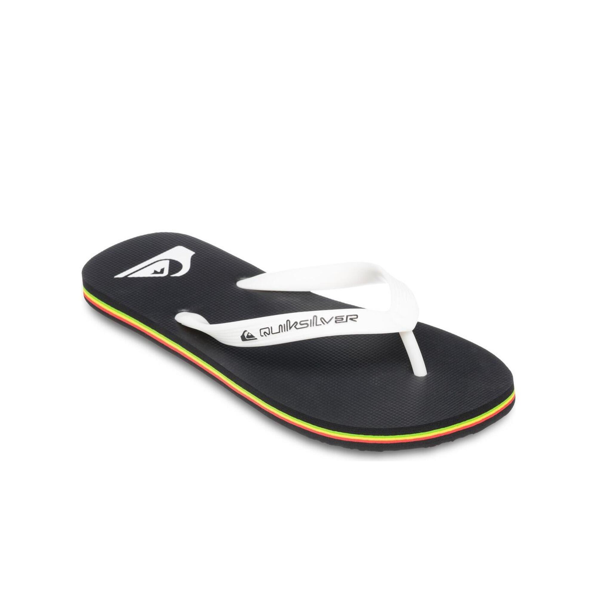 Quiksilver - Tongs Molokai Core Noir Homme - Tongs - Multicolore - 42 - Decathlon