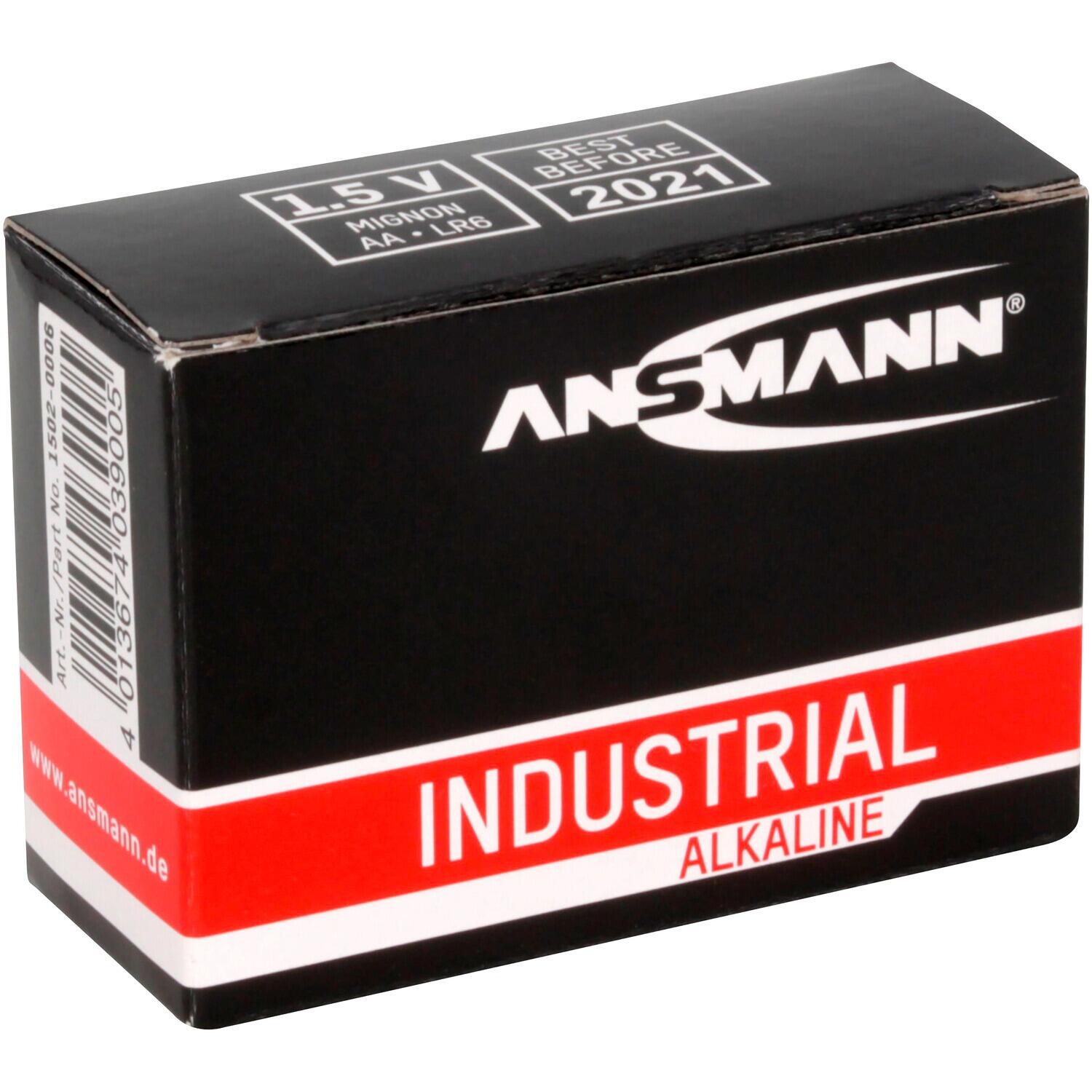 Batterie Industrial Alkaline AA Mignon, 10er-Pack 2/2
