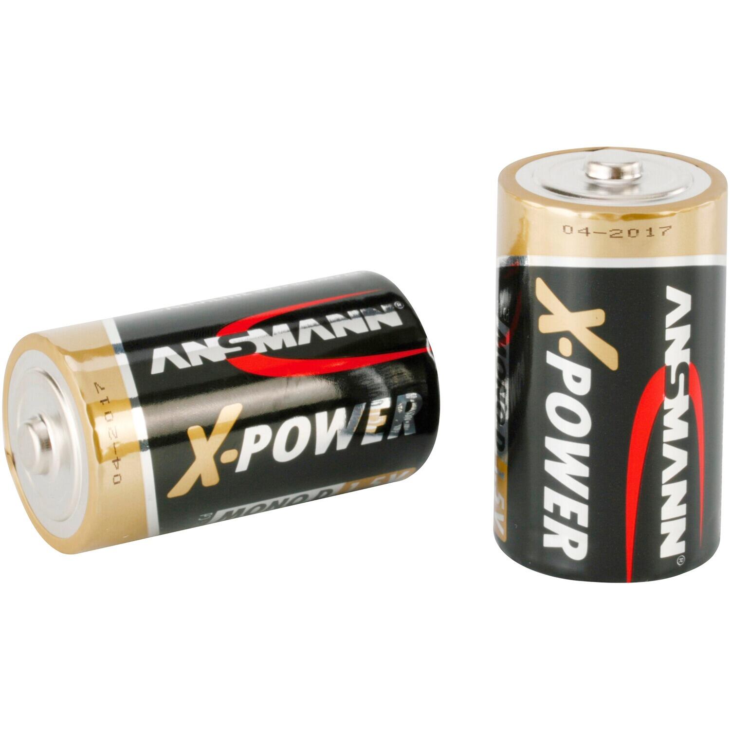 ANSMANN Batterie Alkaline X-Power Mono (D-Cell), 2er-Pack 2/2