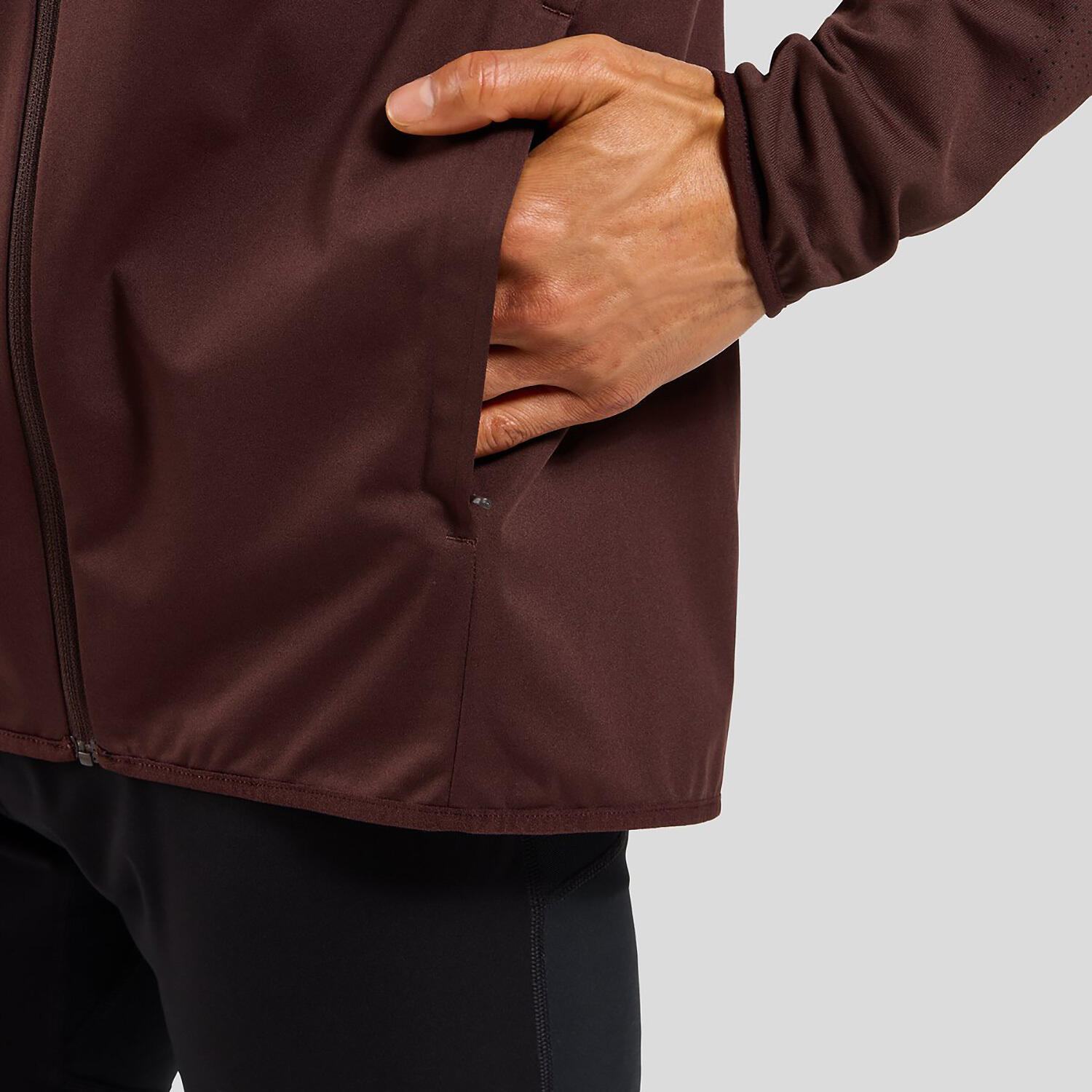 Veste Hybride Odlo Zeroweight Warm 2.0 Violet Homme 3/3