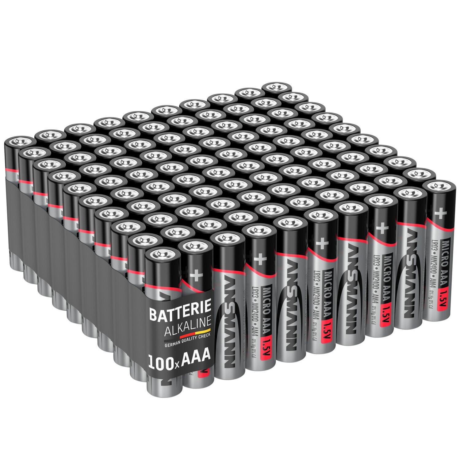 Batterien Alkaline Micro AAA 100 Stück 2/11