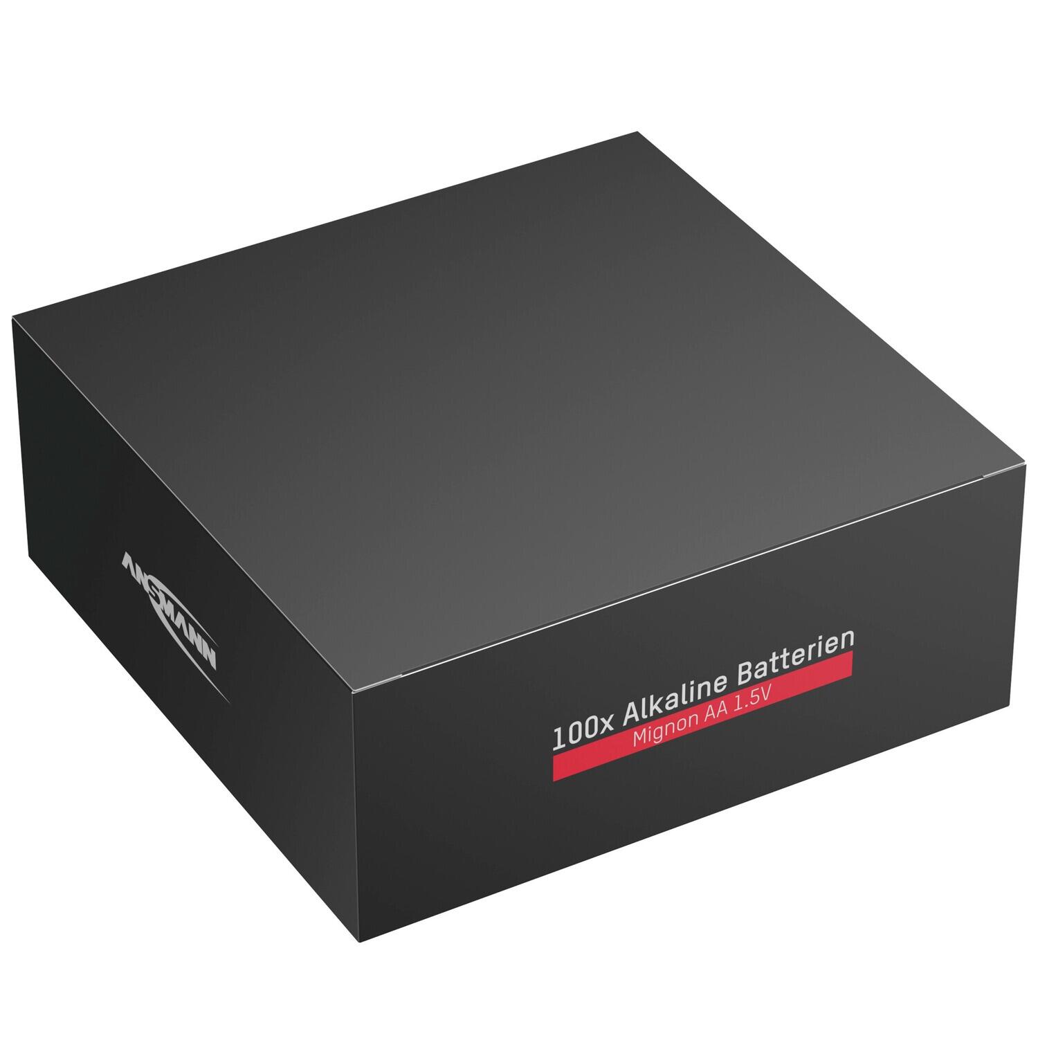 Batterien Alkaline Mignon AA – 100 Stück 6/11