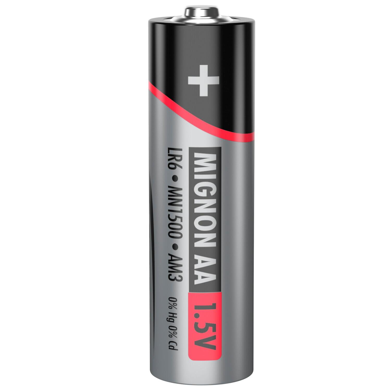 Batterien Alkaline Mignon AA – 100 Stück 4/11