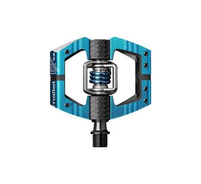 Mtb pedaal mallet enduro ls clipless pedaal. elektrisch blauw