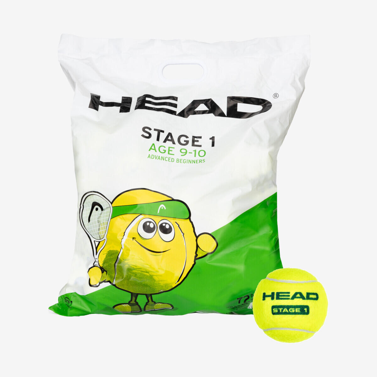 Tennis ball Head Stage 1 (x72) 3/3