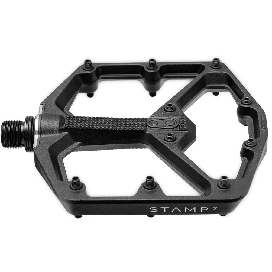 Pédales STAMP 7 large noir 2/2