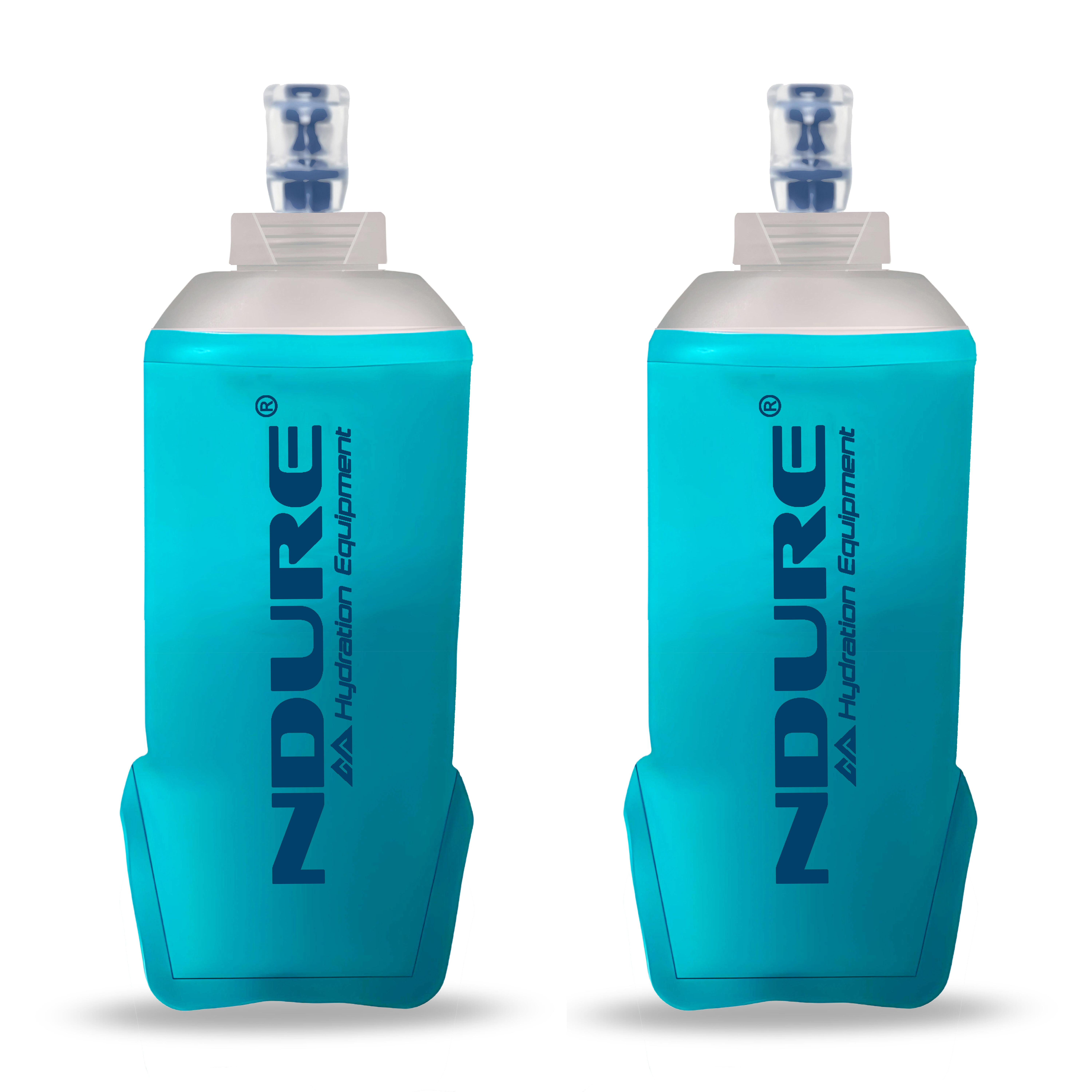 Ndure - Flasque Souple De 250 Ml (pack De 2) - Flasque - Bleu - 250 Ml - Decathlon