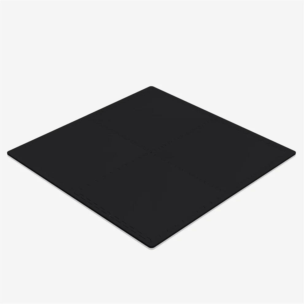 Zestaw mat ochronnych puzzle 4 szt + krawędzie czarne Gorilla Sports 5/6