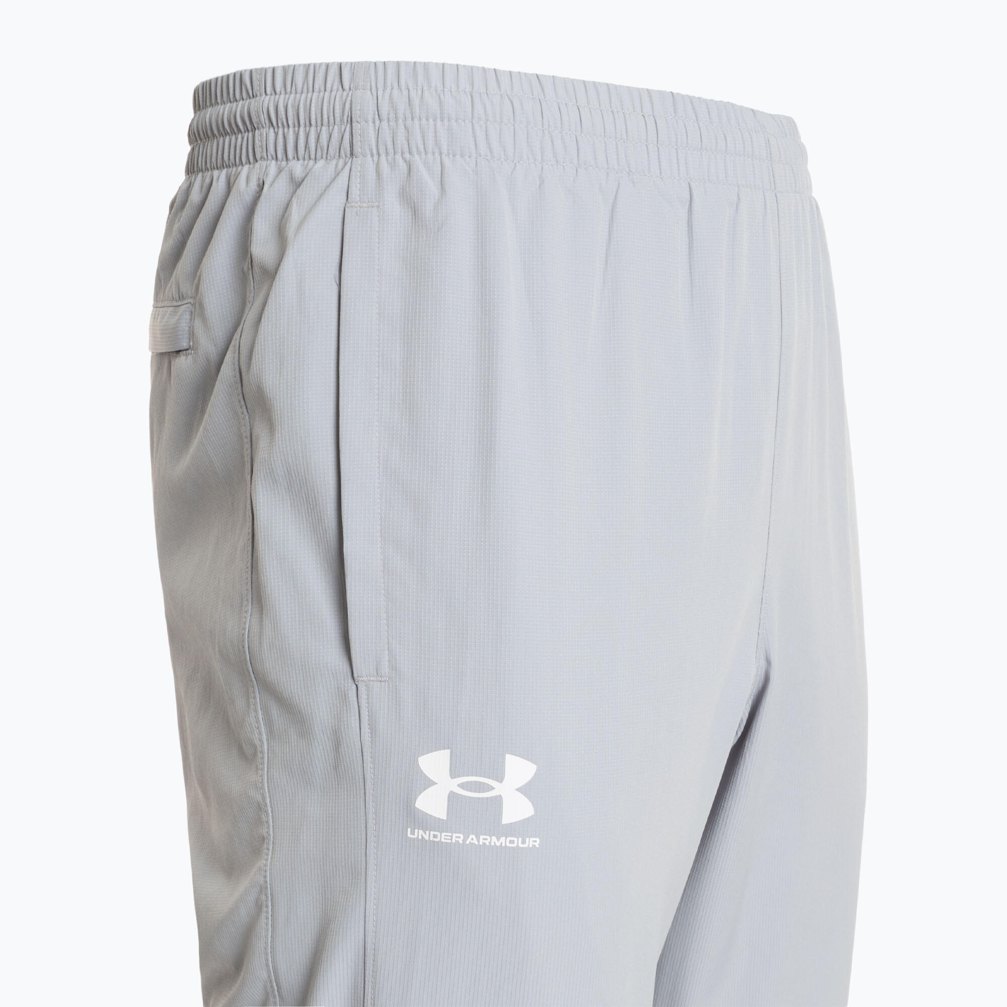 Mens Rival Woven Jogging Bottoms (Grey) 3/5