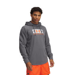 Sweat-shirt à logo Rival Terry Under Armour pour homme