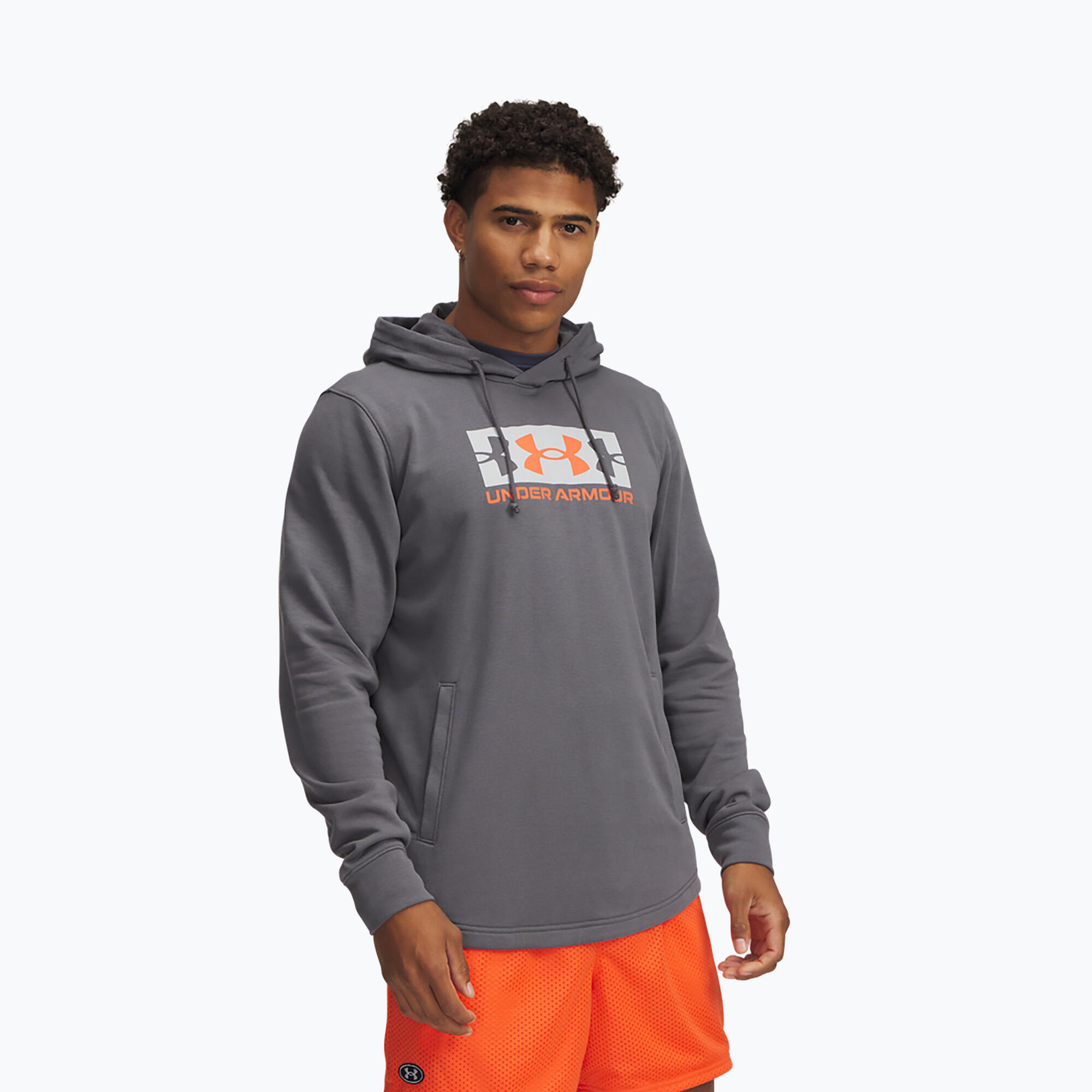 Felpa con logo Under Armour Rival Terry da uomo 3/3