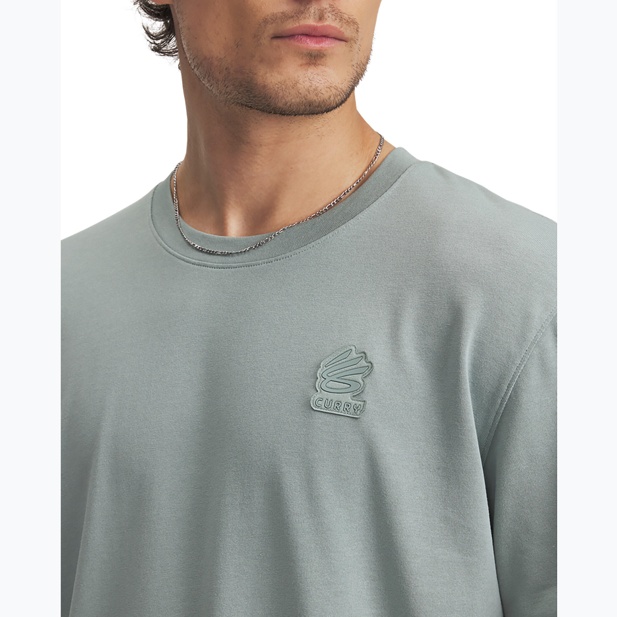 Under Armour Curry Heavyweight Trend Tee basketbal-T-shirt voor heren 3/3