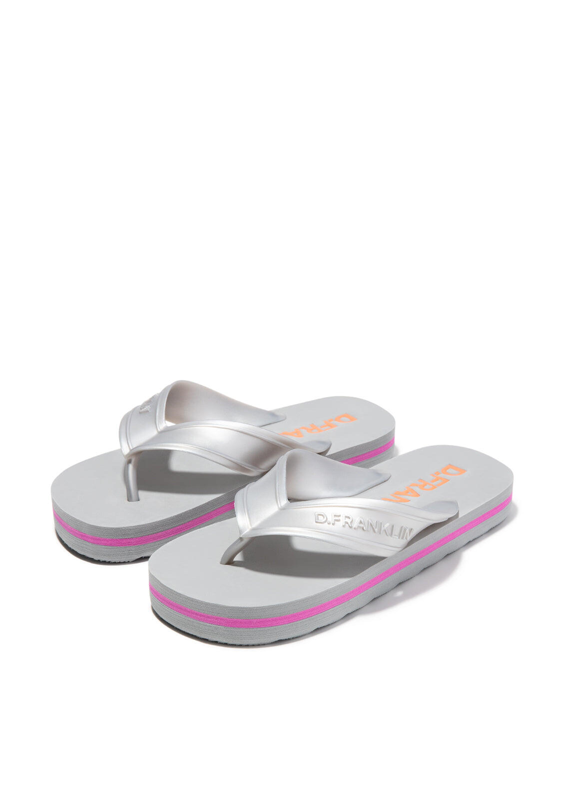 Sandalias D. Franklin Flop Summer Club Gris 2/5
