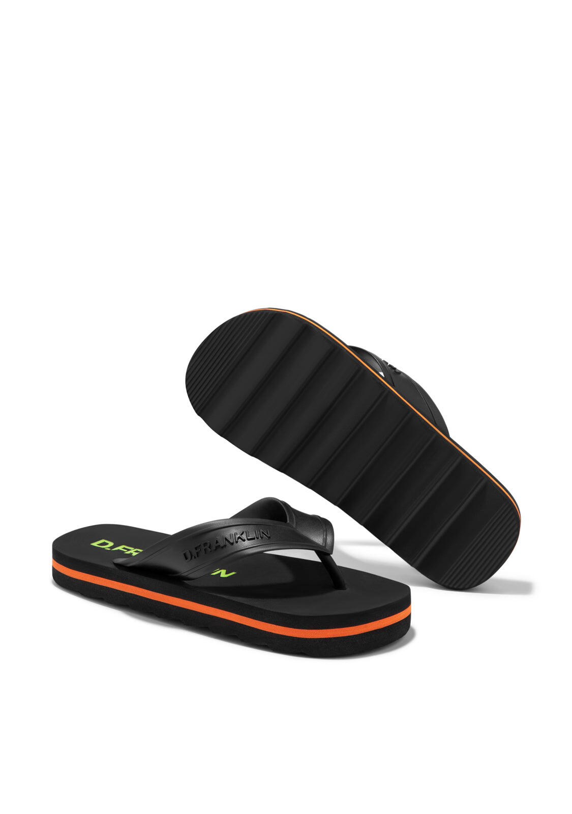 Sandalias D. Franklin Flop Summer Club Negro 2/5