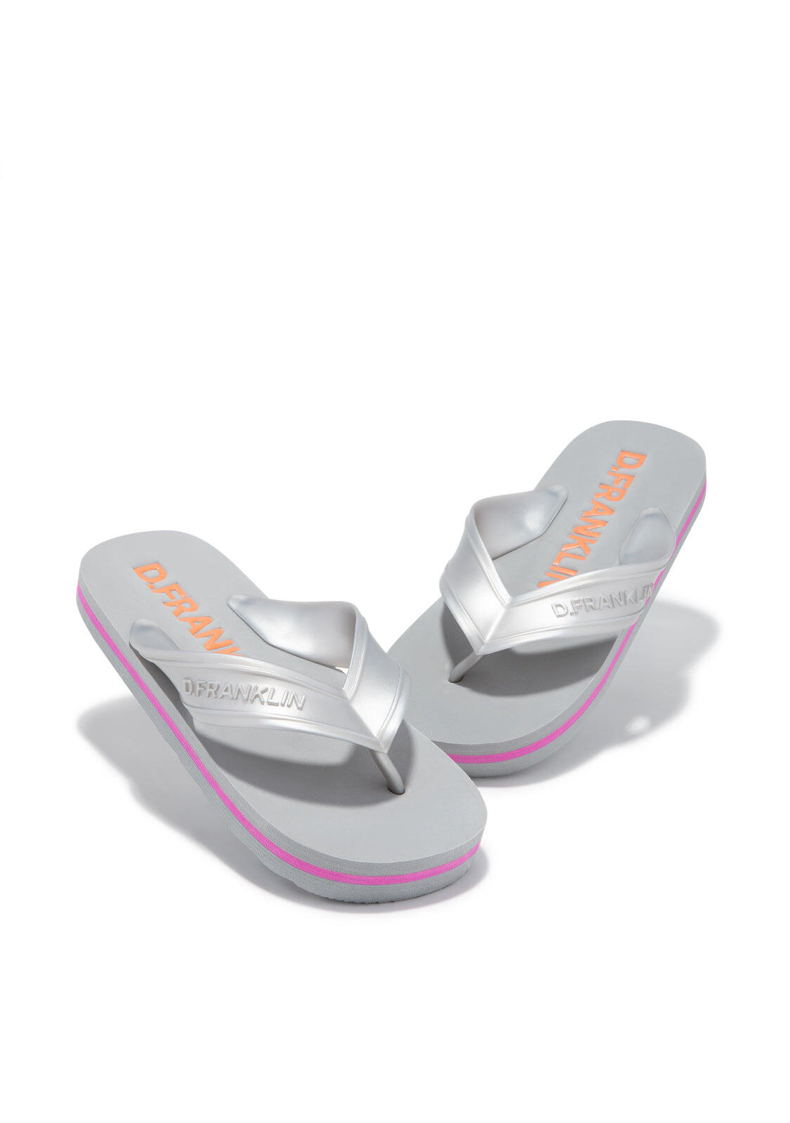 Sandalias D. Franklin Flop Summer Club Gris 4/5