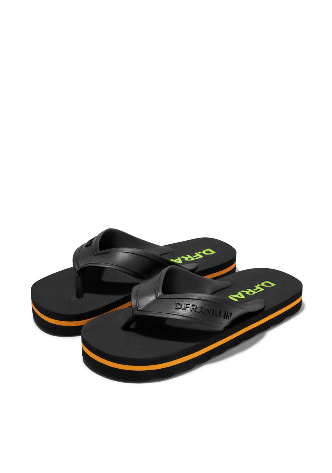 Sandalias D. Franklin Flop Summer Club Negro 4/5